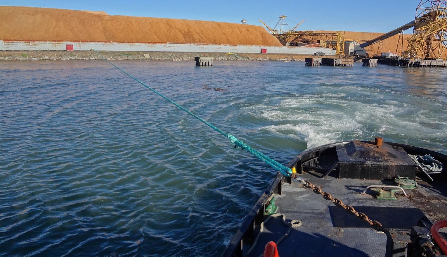 Bollard pull testing