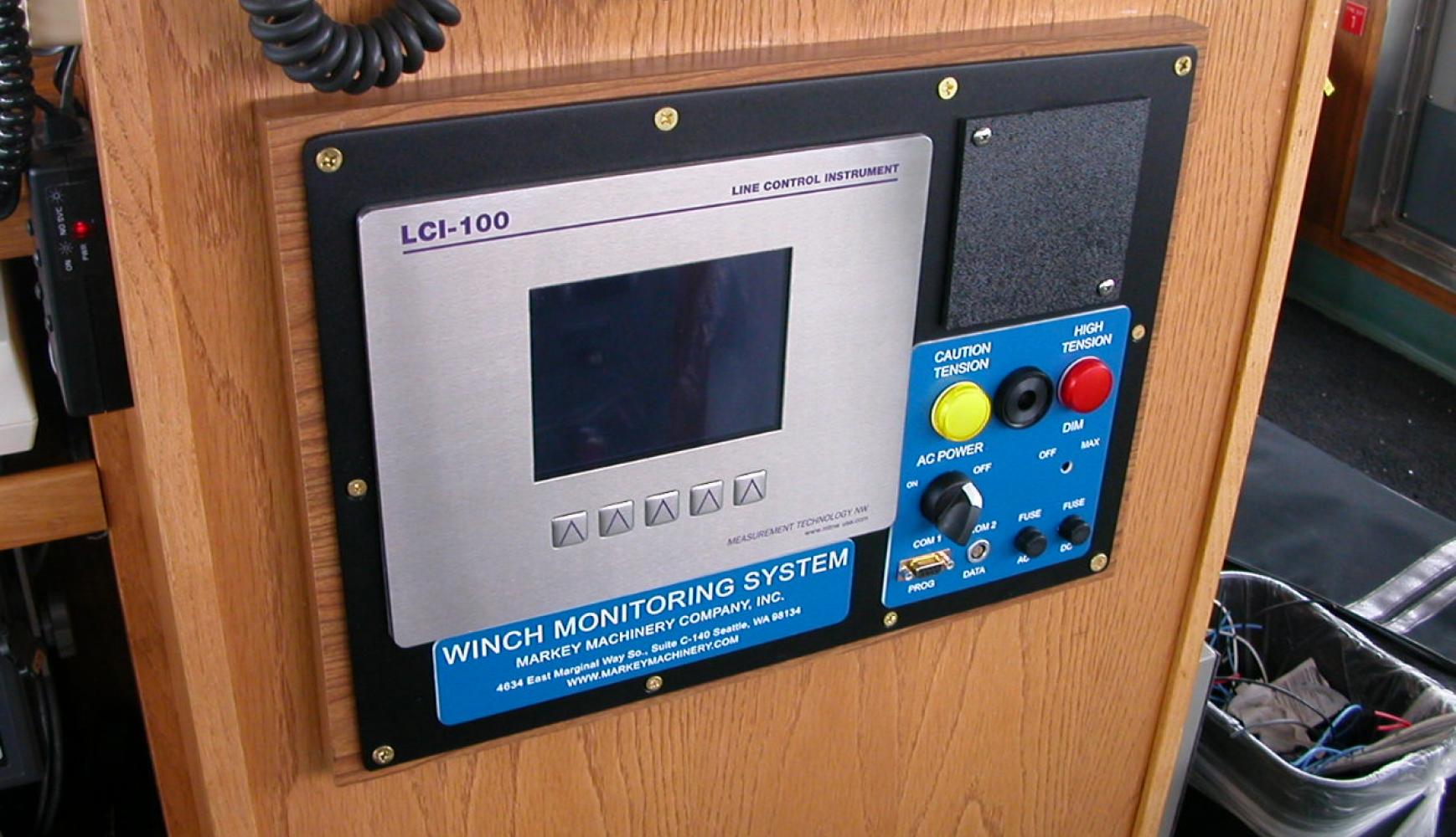 Local Monitoring Station, winch monitoring, payout display