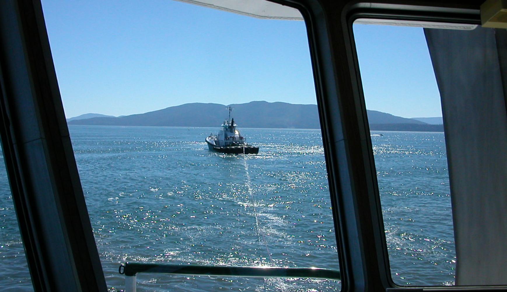 Calibrating Two Tugboats Simultaneously , tensiometer, payout monitoring