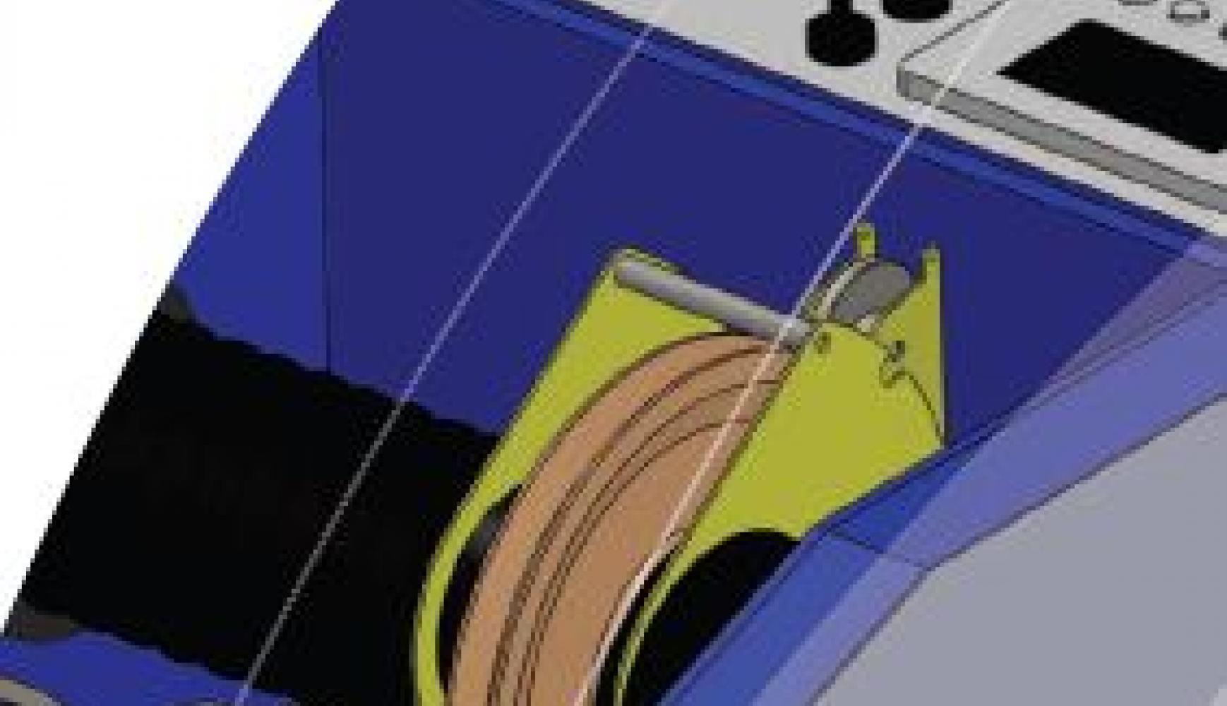 Downhole Surveys DS1000 Winch LCI-80 Display, tension instrumentation