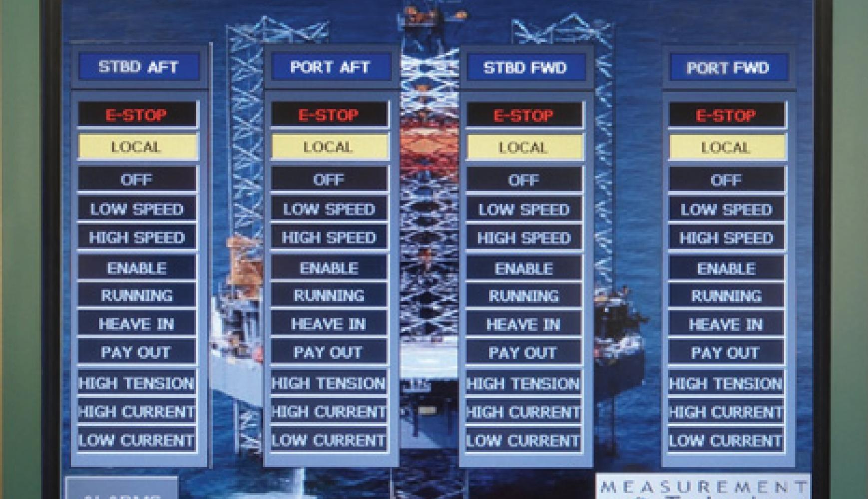HMI Winch Controls HMI Winch Controls