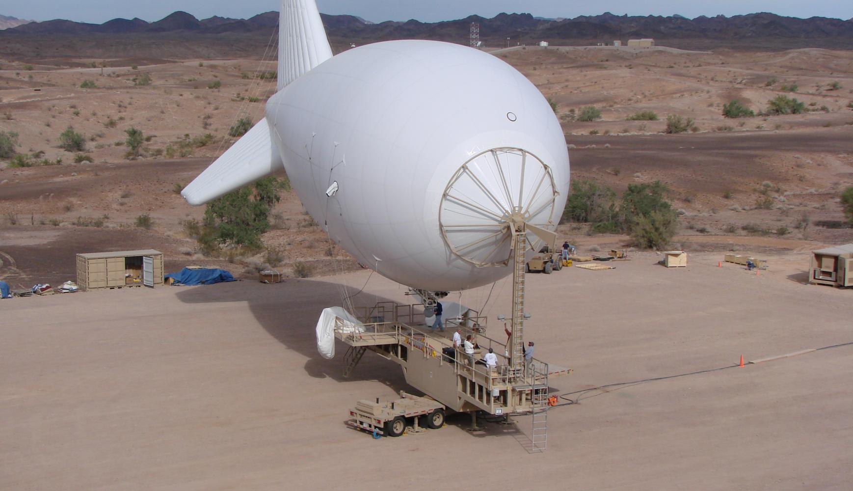 Lockheed Martin Aerostat / Blimp Winch Monitoring