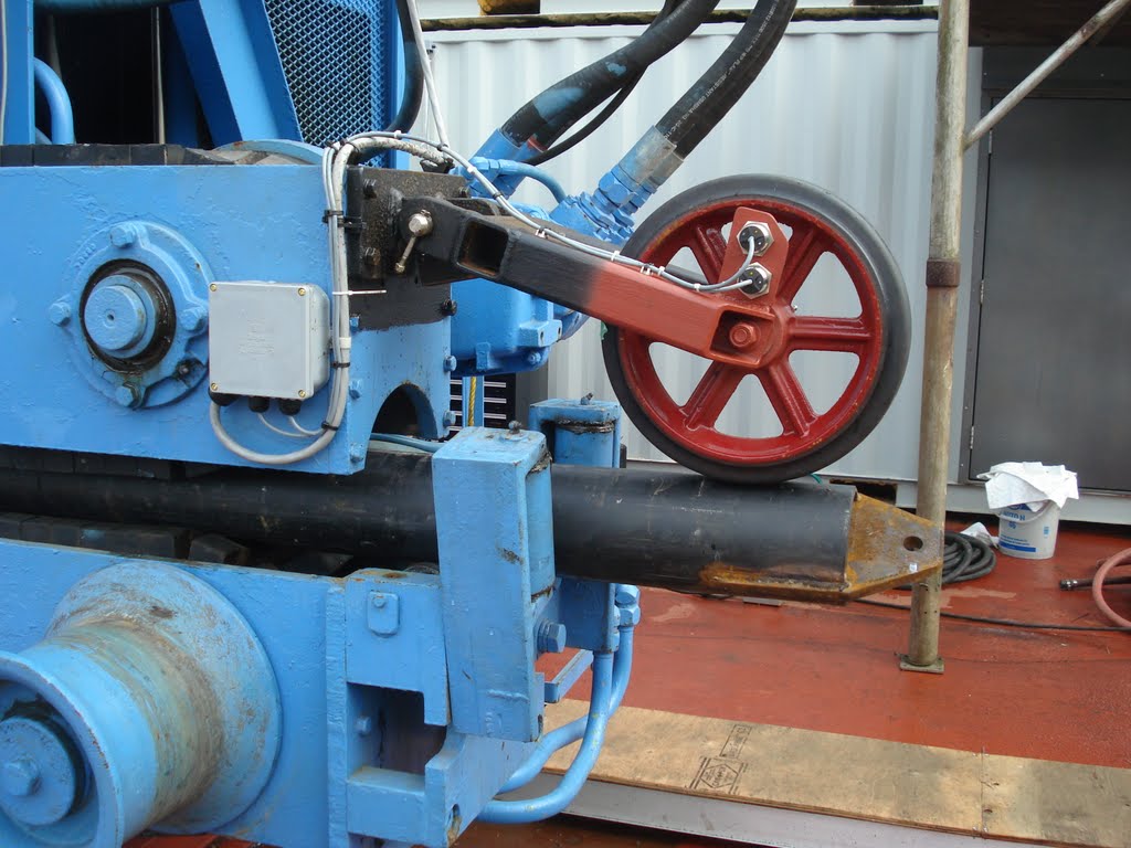 Payout Measuring Sheave, Pipe Tensioner